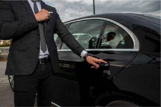 Business chauffeur driver in Manchester